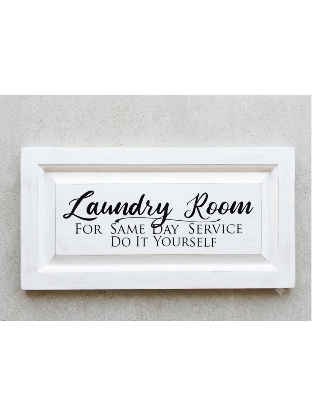 Simply Home Laundry Room Wall Decor Sign